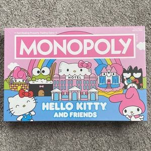 Hello Kitty & Friends MONOPOLY Board Game 2022 - NWT